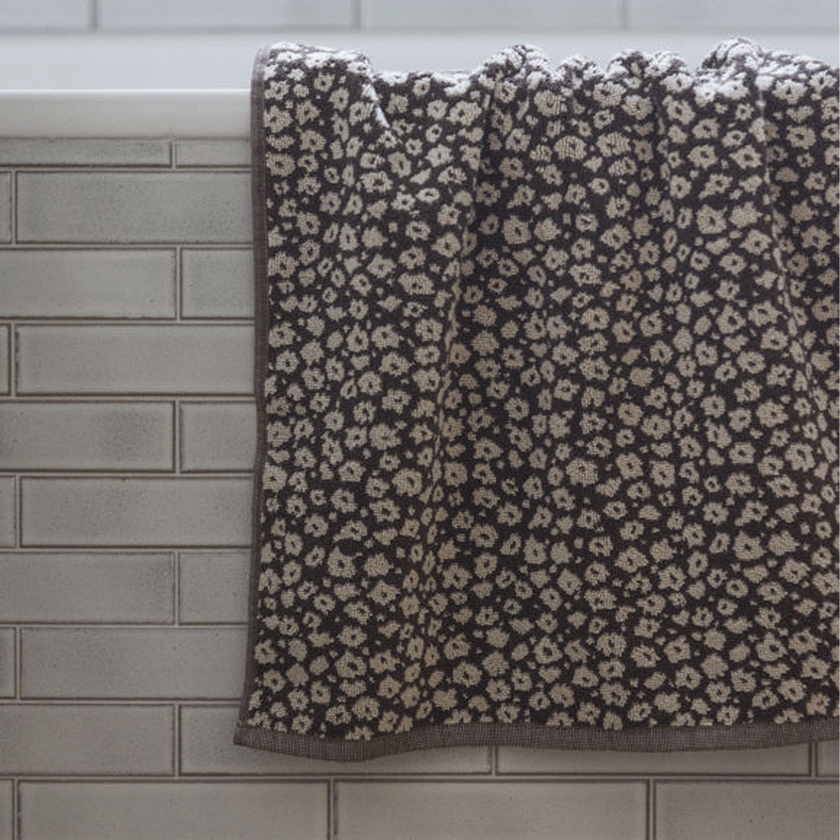 Citta Forget Me Not Bath Mat - Rye/Oat 50x85cm