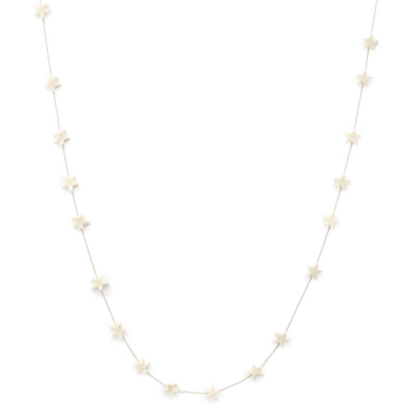 Muskhane Stars Malla Garland - 100% Felt L200cm Stars 3cm