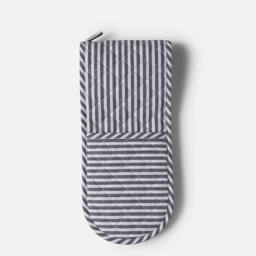 Citta Classic Stripe Double Oven Glove - 19x88cm