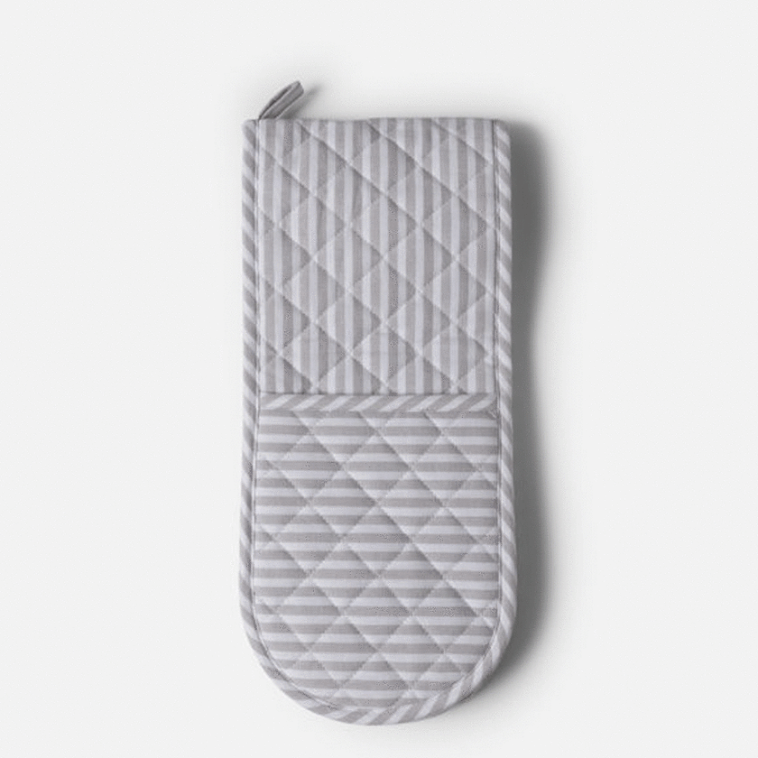 Citta Classic Stripe Double Oven Glove - 19x88cm
