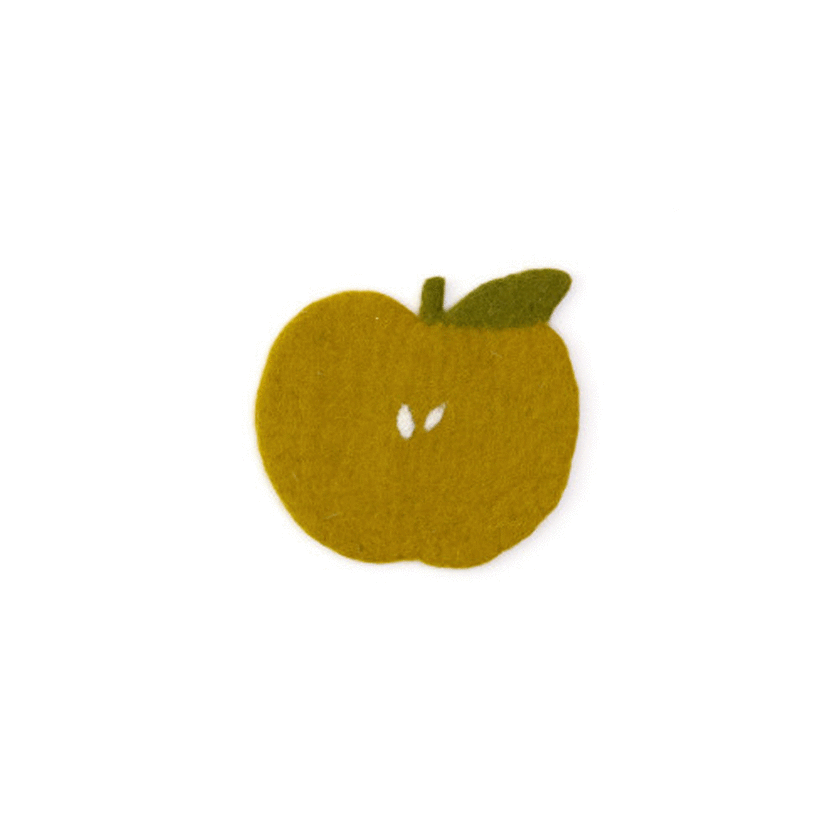 Muskhane Apple Pastille - 100% Felt Pistachio