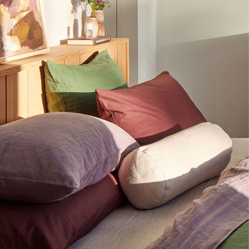 Citta Linen Pillowcase PR - Lupin 76x50cm