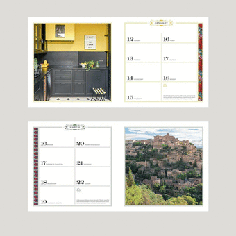 French Country Diary 12-Month 2026 Engagement Calendar