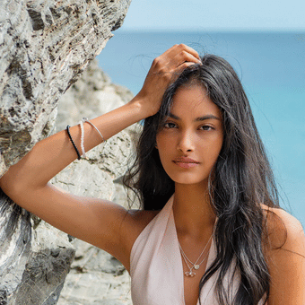 Palas Emporio Rose Quartz 'Love' Healing Gem Bracelet