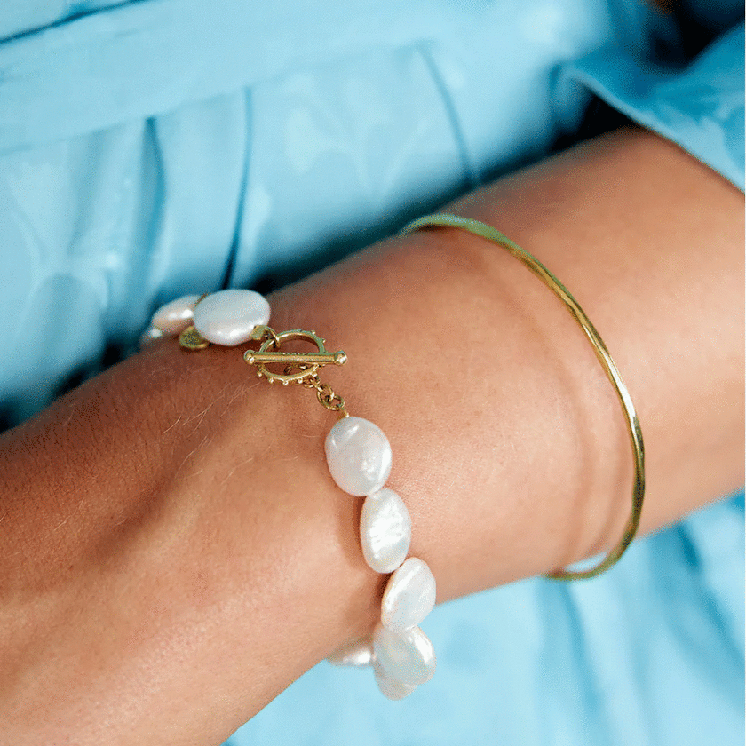 Palas Emporio Pearl Fob Bracelet