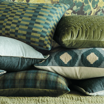Bianca Lorenne Cucito Tarn Cushion 55x55cm