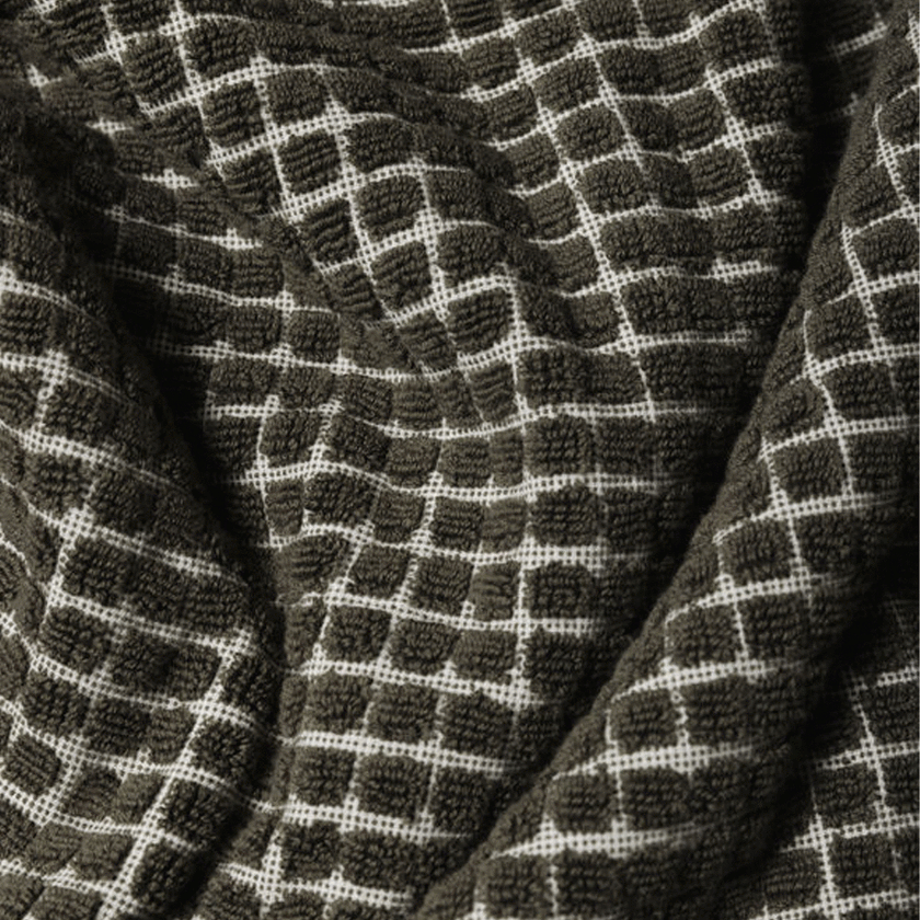 Citta Nero Cotton Bath Towel Ivy/Cream 80x150cm