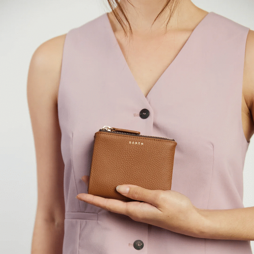 Saben Delilah Wallet - Tan