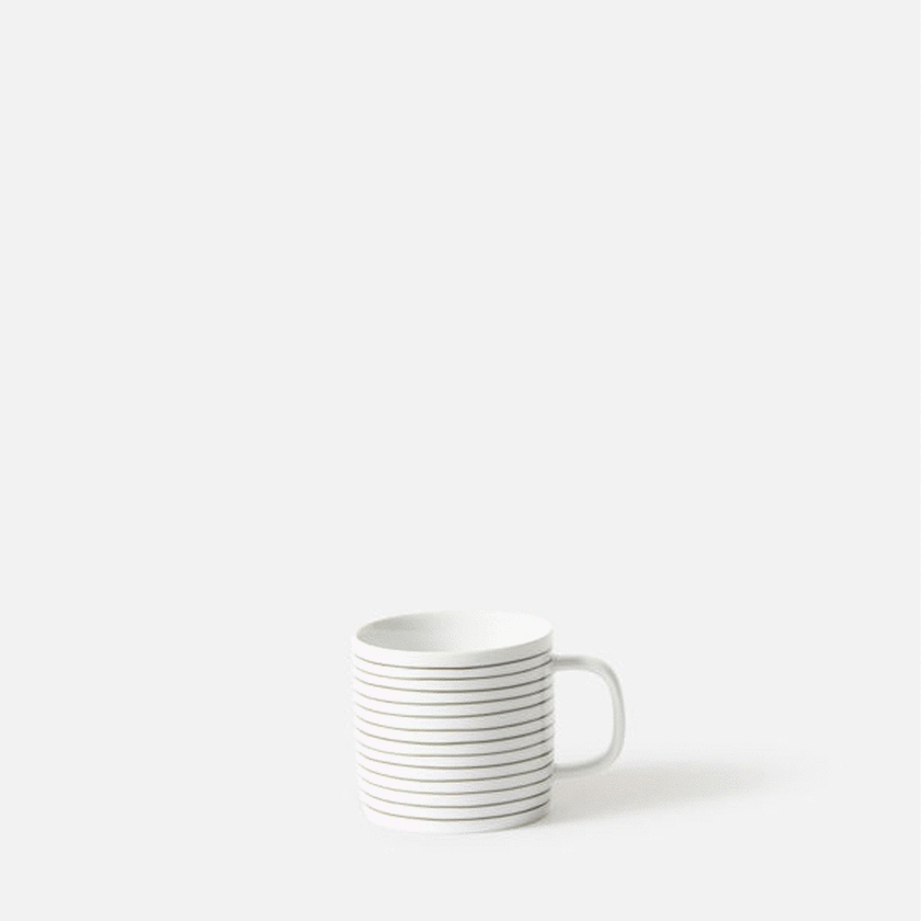 Citta Stripe Coffee Cup 8.5cmdiax7.5cmh