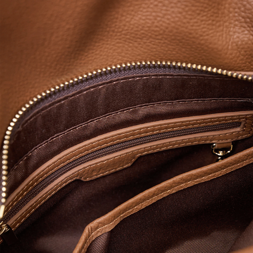 Saben Beckett Shoulder Bag - Tan Luxe