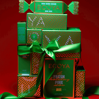 Ecoya Fresh Pine Fragrance Flask Holiday Collection
