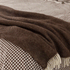 Citta Wool Throw - Cocoa 130x180cm