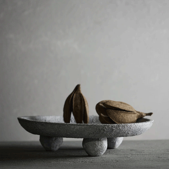 MUUBS Luna Round Tray - Grey