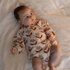 Nature Baby Meadow Bodysuit Muslin - Fleurette Print