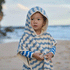 Nature Baby Poncho Towel - Waves Print