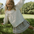 Nature Baby Ruffle Cameron Blouse - Natural
