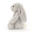 JELLYCAT BASHFUL SILVER BUNNY ORIGINAL (MED) GREY 9X12X31CM
