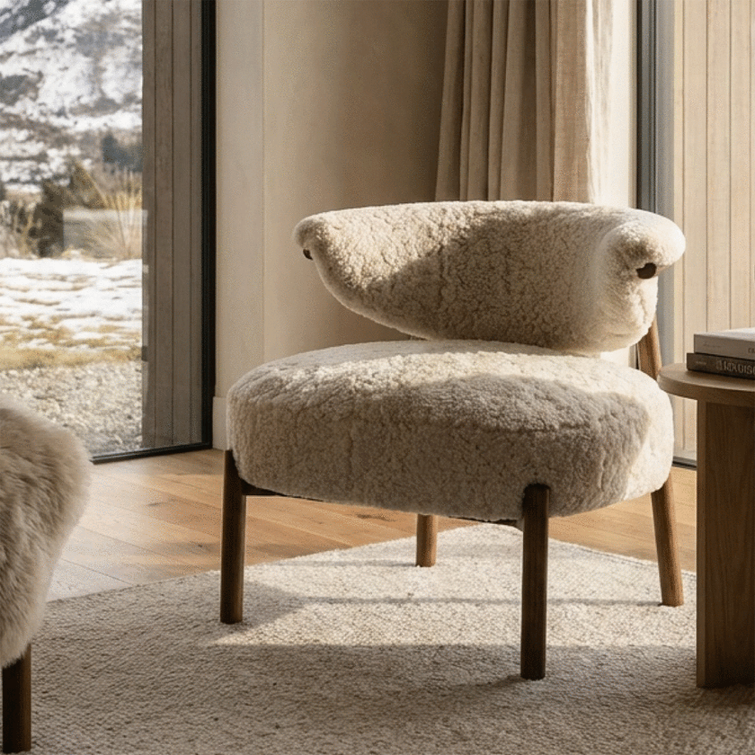Celia Sheepskin Chair