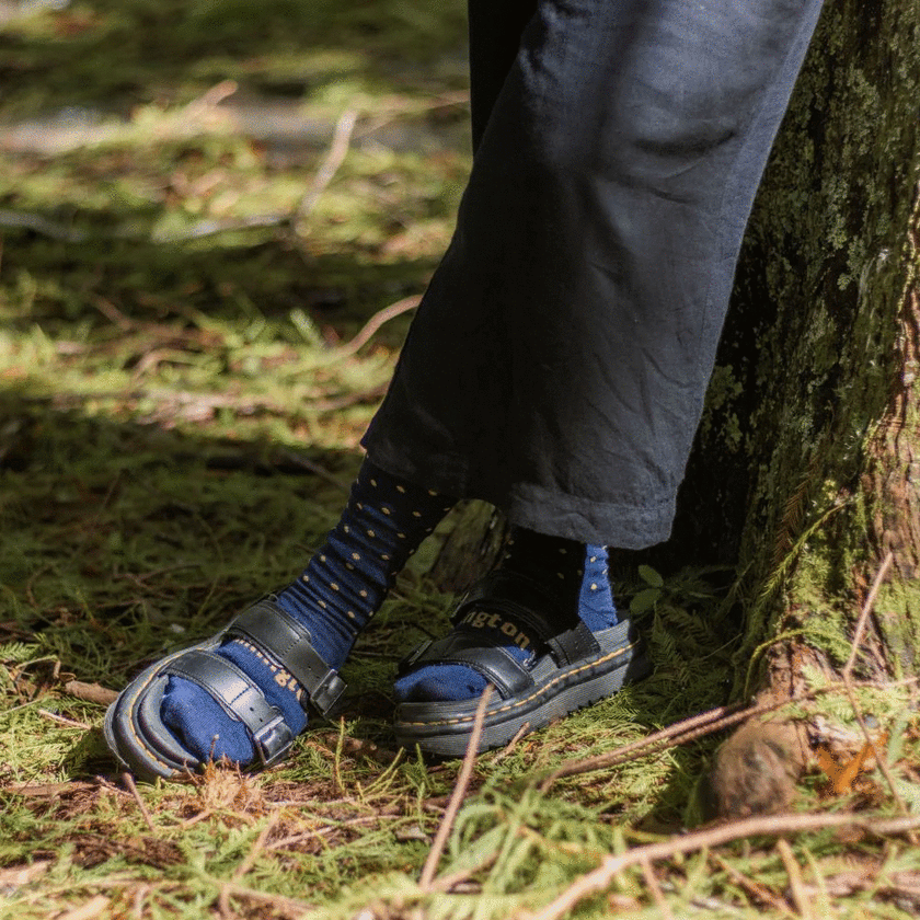 Lamington Merino Wool Soft Cuff Crew Socks | WOMAN | Aries