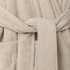 Citta Velour Cotton Robe - Oat
