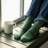 Lamington Merino Wool Roll Top Crew Socks | WOMAN | Heather