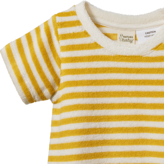 Nature Baby Ocean Suit - Golden Sea Stripe