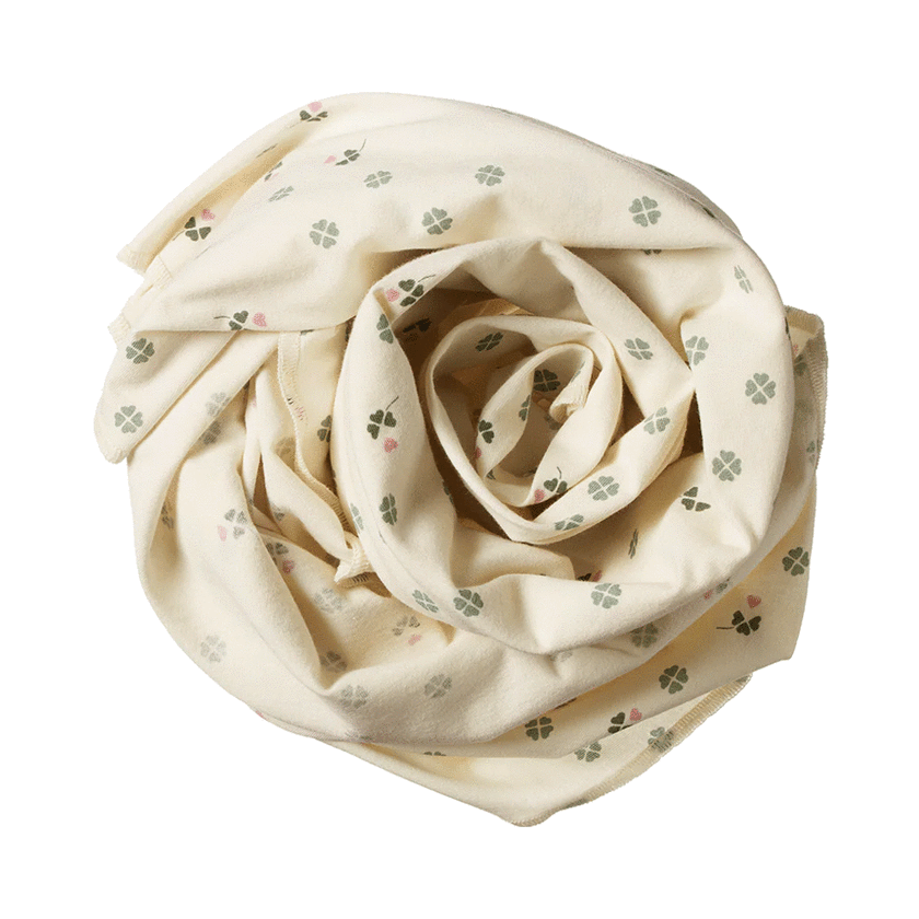Nature Baby Cotton Wrap - Lucky Print