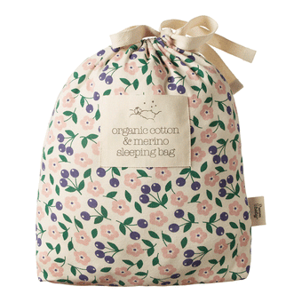 Nature Baby Cotton & Merino Sleeping Bag - Grande Briarwood Print