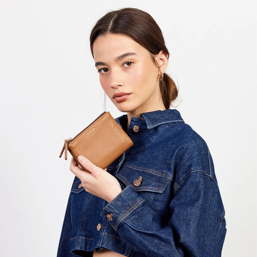 Saben Delilah Wallet - Toffee