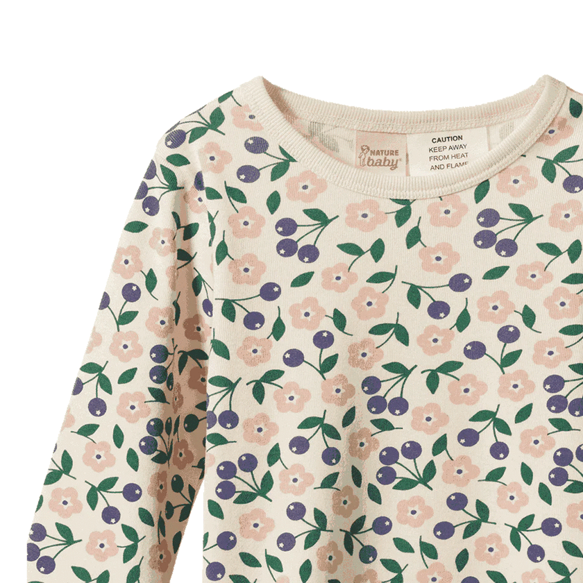 Nature Baby 2PC Long Sleeve Pyjamas - Grande Briarwood Print