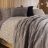 Citta Wildflower Linen Duvet Cover - Ivy/Multi Q 210x210cm