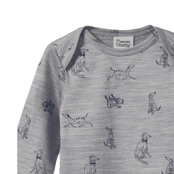 Nature Baby Merino Essential Tee - Best Friend Print