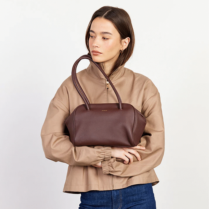 Saben Isla Shoulder Bag - Espresso Luxe