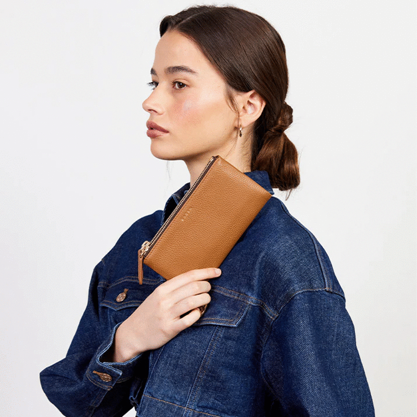 Saben Sam Wallet - Toffee