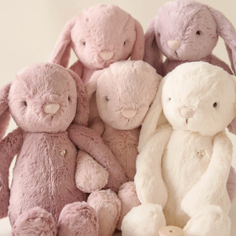 Jamie Kay Snuggle Bunnies 30cm - Powder Pink
