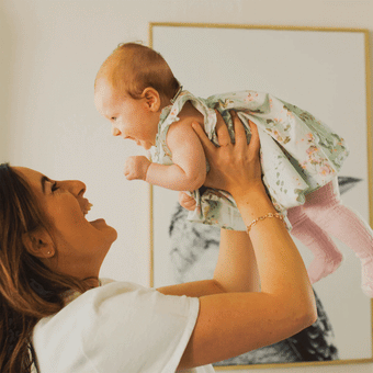 Lamington Merino Wool Cable Tights | BABY + CHILD | Cherry Blossom