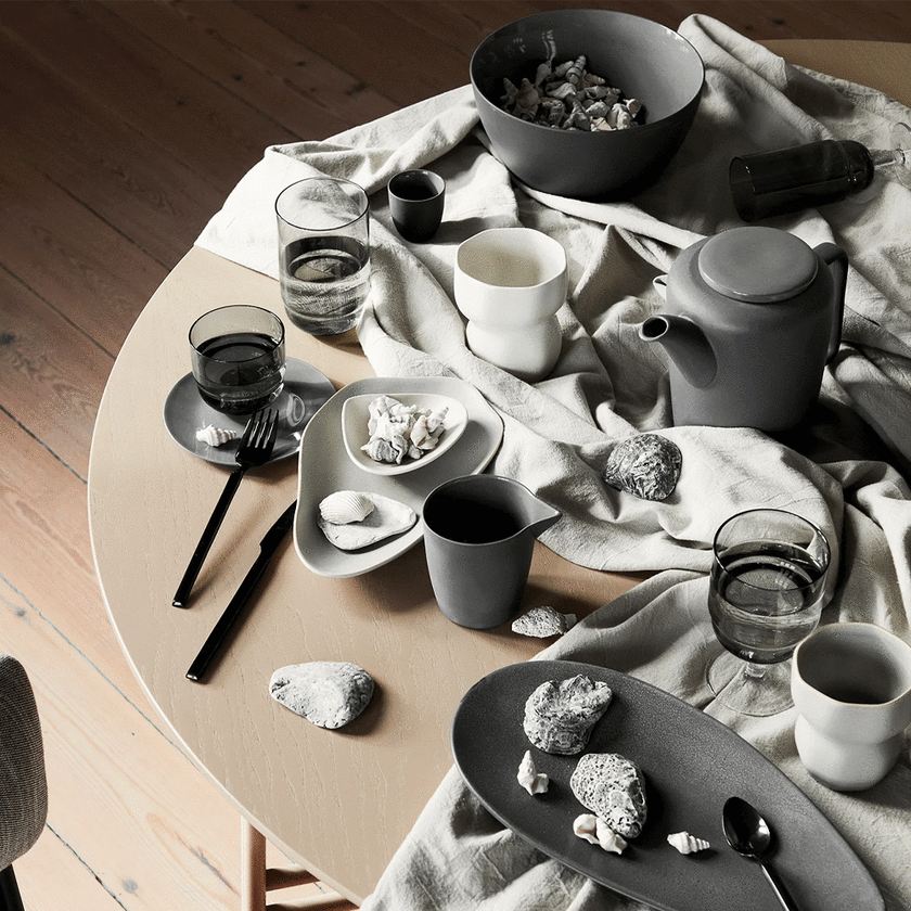 BROSTE Limfjord Mug Small - Beige