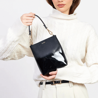 Saben Coco Mini Bag - Black Dipped