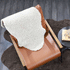 Short Wool Sheepskin Rug Double