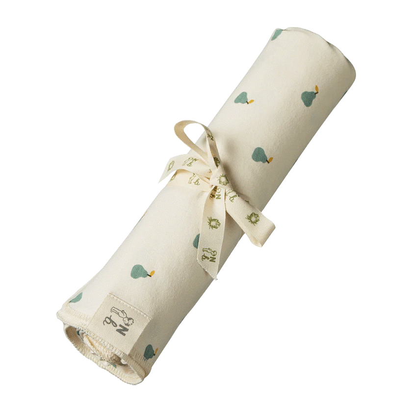 Nature Baby Welcome Home Gift Set - Petite Pear Print