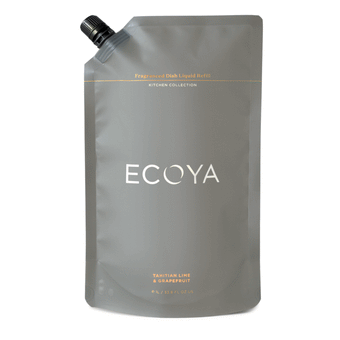 Ecoya Tahitian Lime & Grapefruit Fragranced Dish Liquid Refill