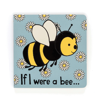 Jellycat If I Were A Bee Book Blue 15x15x2cm