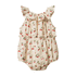 Nature Baby Plum Suit Muslin - Strawberry Blush Print