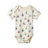 Nature Baby Short Sleeve Bodysuit - Regatta Print