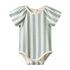 Nature Baby Faye Bodysuit - Star Dew Stripe