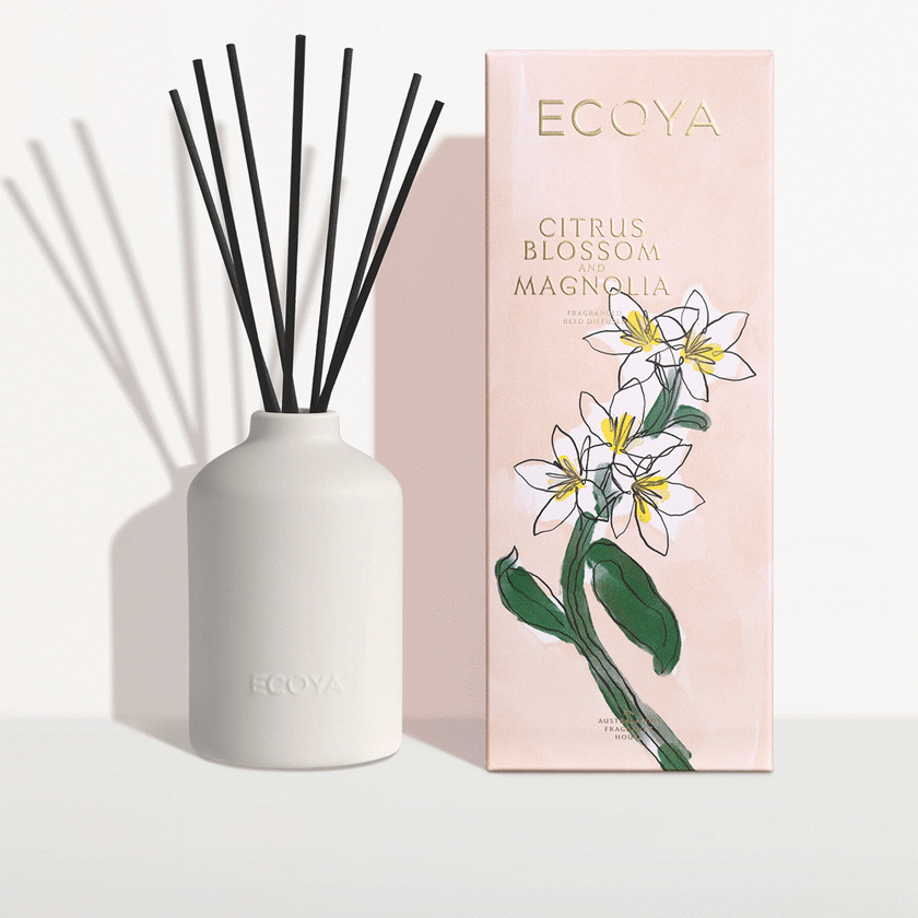 Ecoya Mother's Day Ceramic Diffuser - Citrus Blossom & Magnolia