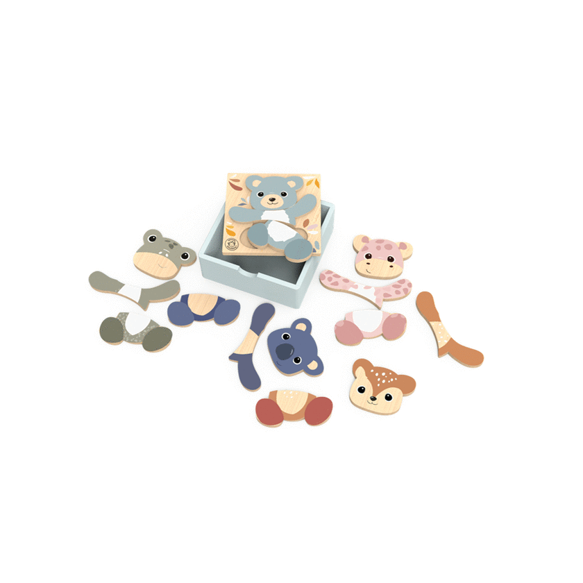 Speedy Monkey Dress up mix puzzle