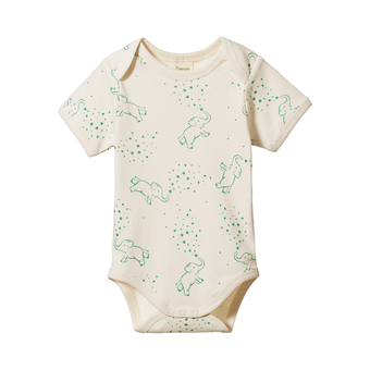 Nature Baby Short Sleeve Bodysuit - Fairground Print