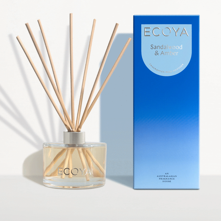 Ecoya Reed Diffuser - Sandalwood & Amber – S.C Interiors