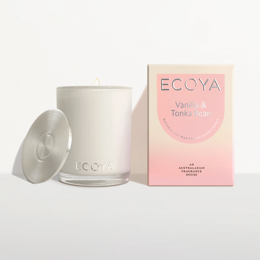 Ecoya Madison Candle - Vanilla & Tonka Bean